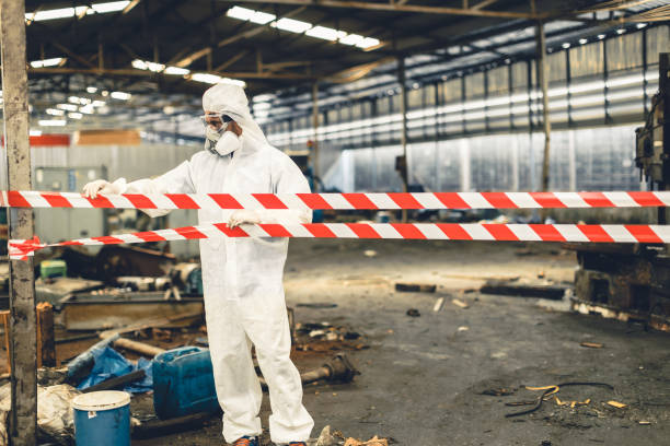 Professional Hoarding Cleanup technician working in Lyman, WY